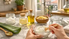 Crema viso fai-da-te all’aloe vera: ricetta semplice per idratare e lenire la pelle