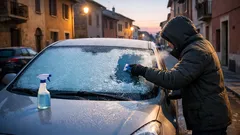 Come sbrinare il parabrezza in 5 minuti senza graffiare il vetro