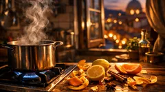 Come profumare la casa con bucce d’arancia, limone e cannella (senza spray)