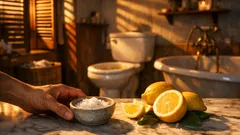 Come togliere il calcare dal WC con limone e sale: metodo semplice e naturale