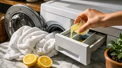 Succo di limone in lavatrice: come usarlo per bianchi più luminosi e meno odori