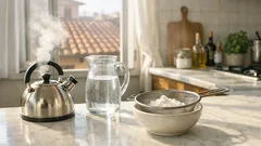 Microplastiche nell’acqua del rubinetto: il trucco di bollire e filtrare che sfrutta il calcare