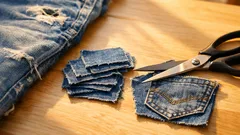 Jeans strappati: 3 idee geniali per riusarli in casa in 10 minuti e senza cucire