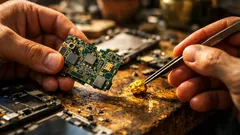 Oro dai rifiuti elettronici: perché i vecchi smartphone valgono più di quanto pensi